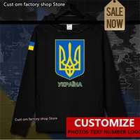 ukraine ukrainian ukr ukrayina jerseys mens hoodie pullovers hoodies men nation sweatshirt thin streetwear clothing tracksuit