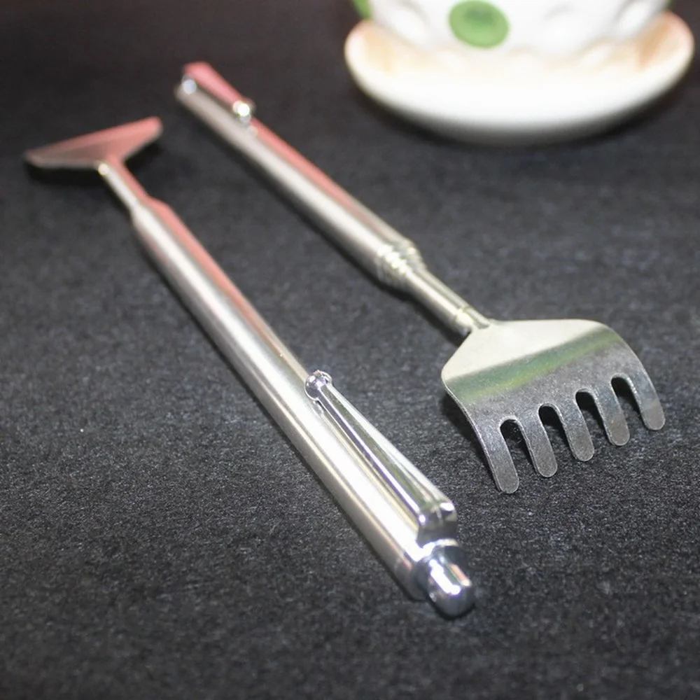 

1 PC Adjustable Back Scratcher Stainless Steel Back Telescopic Portable Extendable Claw Extender Tickle Stick Massage Tool