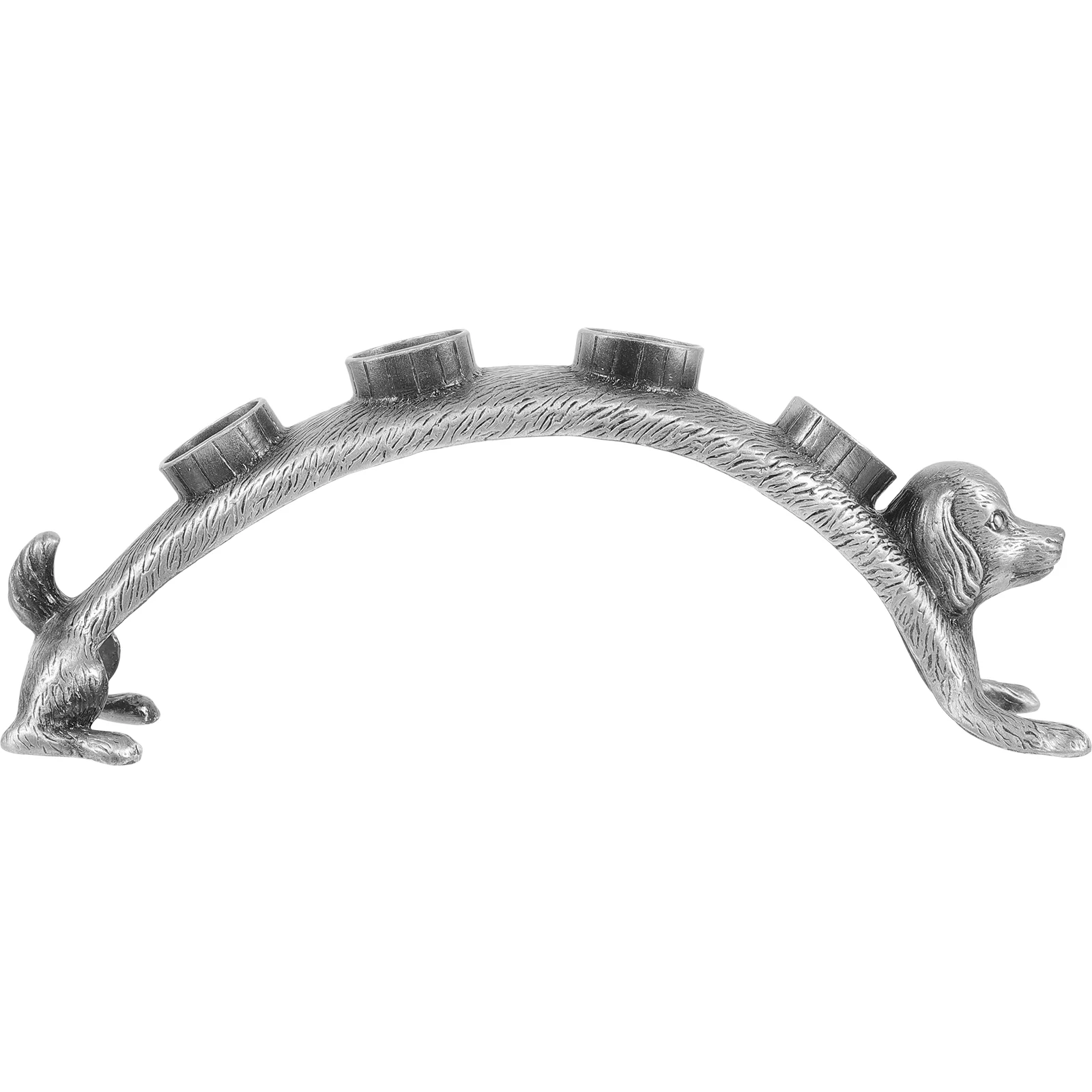 Настольный металлический держатель для заливки в форме собаки пробковая стойка