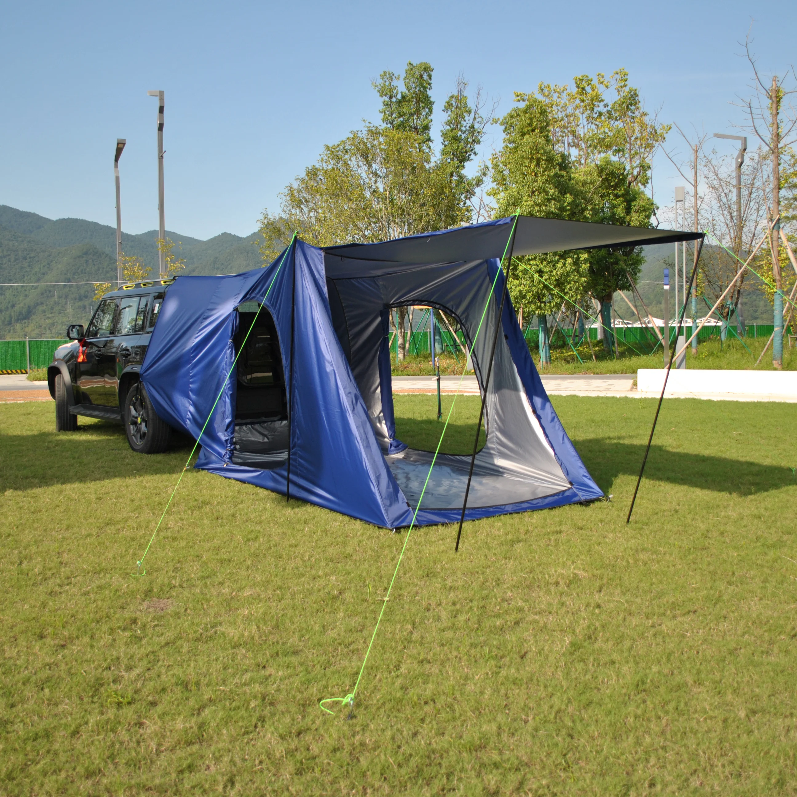Палатка для внедорожника универсальная палатка кемпинга тройное расширяющееся