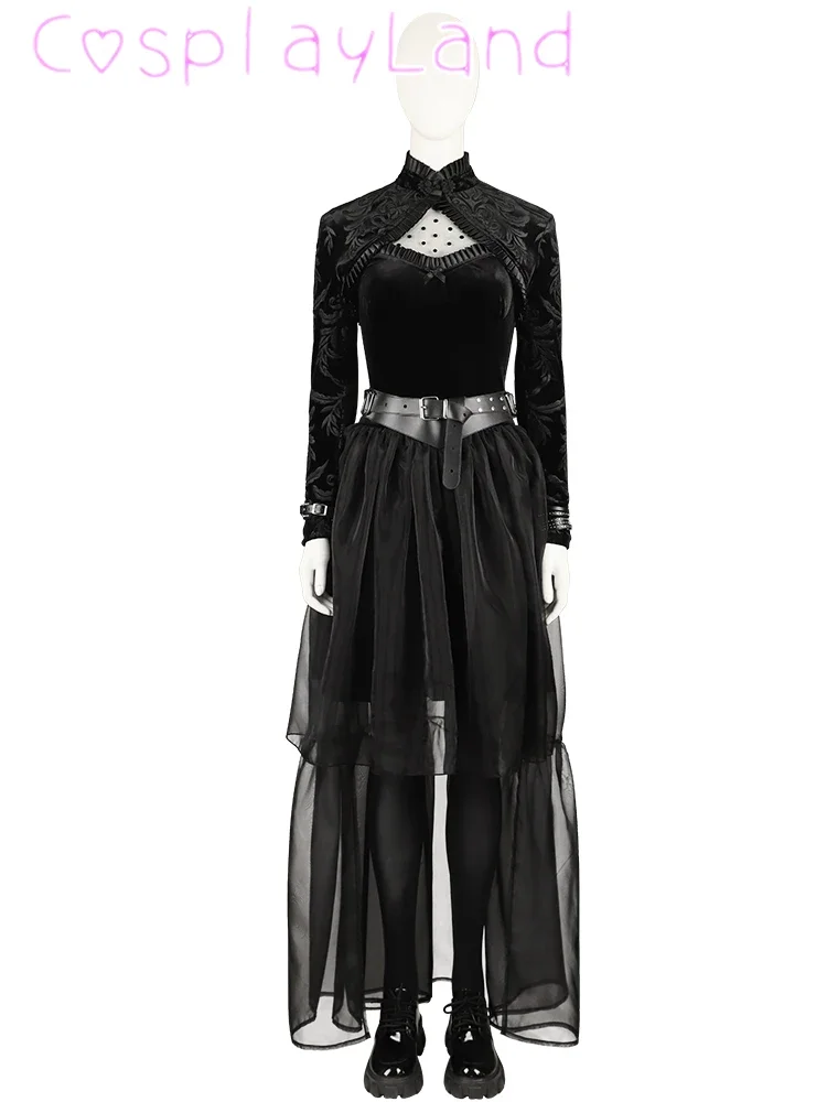 Костюм милого костюма Лизы для косплея из фильма женское фэнтезийное платье