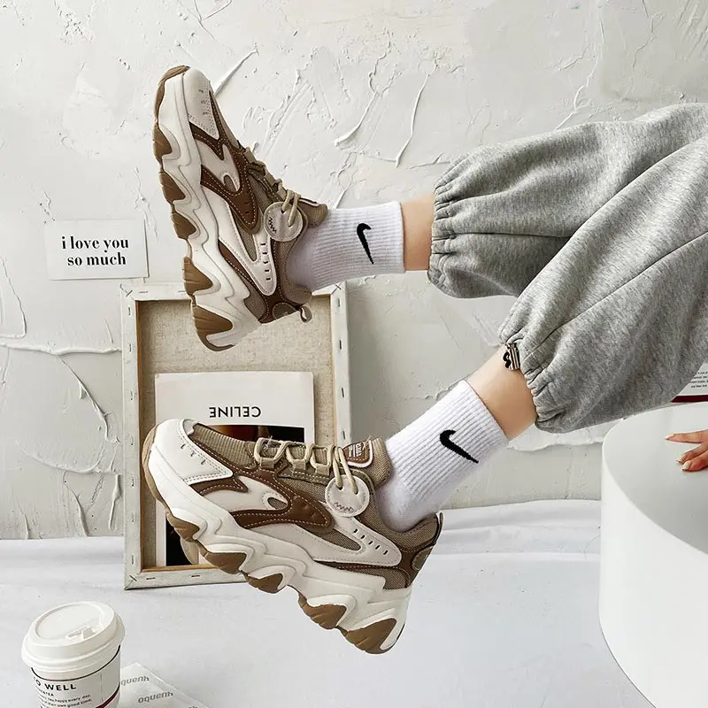 

Женские спортивные кроссовки flatform, фиолетовый цвет, плоская форма, летняя спортивная обувь для бега