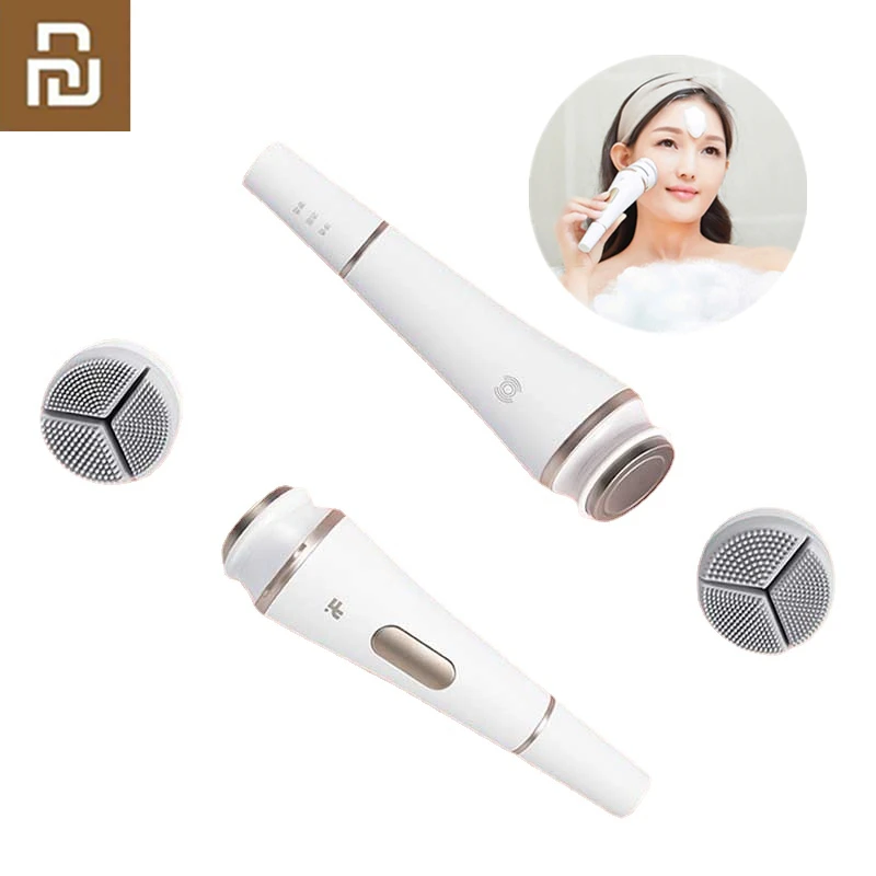 

Youpin Electronic Sonic Beauty Facial Instrument Deep Cleansing Face Skin Care Lifting Beauty Heating Vibration Mini Massager