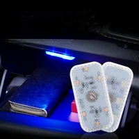 led touch light mini wireless car interior lighting auto roof ceiling reading lamp for door foot trunk storage box usb charging