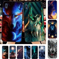 wolf art phone case for samsung a51 01 50 71 21s 70 31 40 30 10 20 s e 11 91 a7 a8 2018