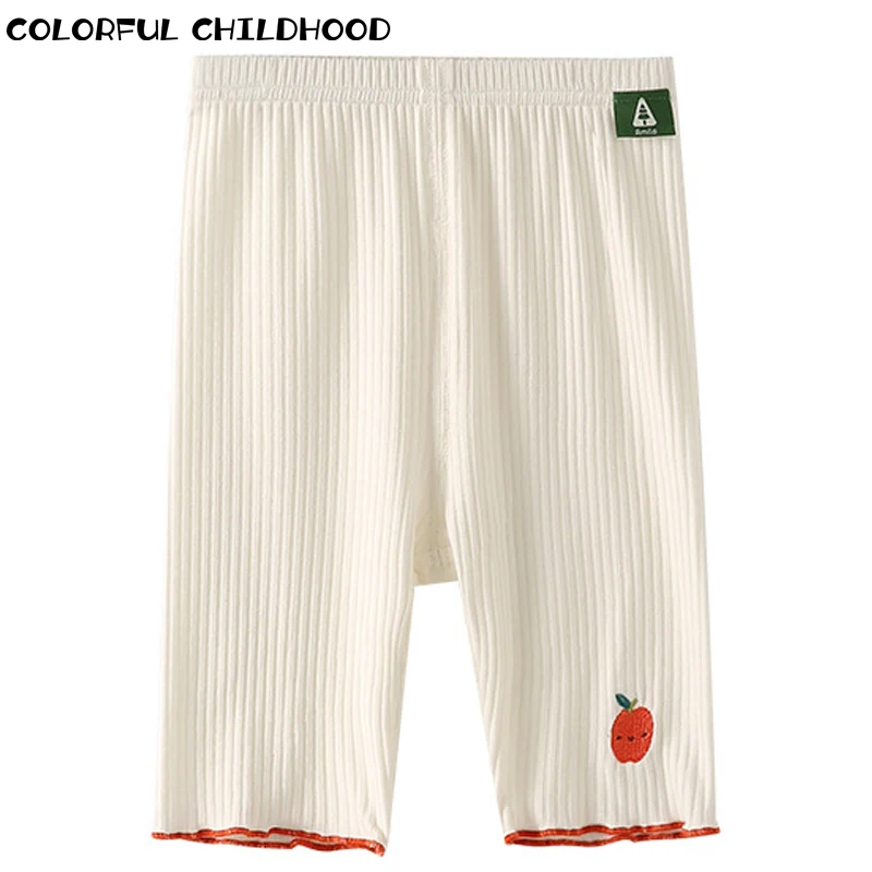 

Colorful Childhood children's Fun Embroidery MultiCropped Leggings 3XDD203
