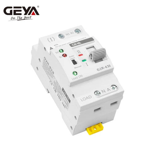 Автоматический переключатель GEYA G2R 25/40/63А 110/220В — пример использования