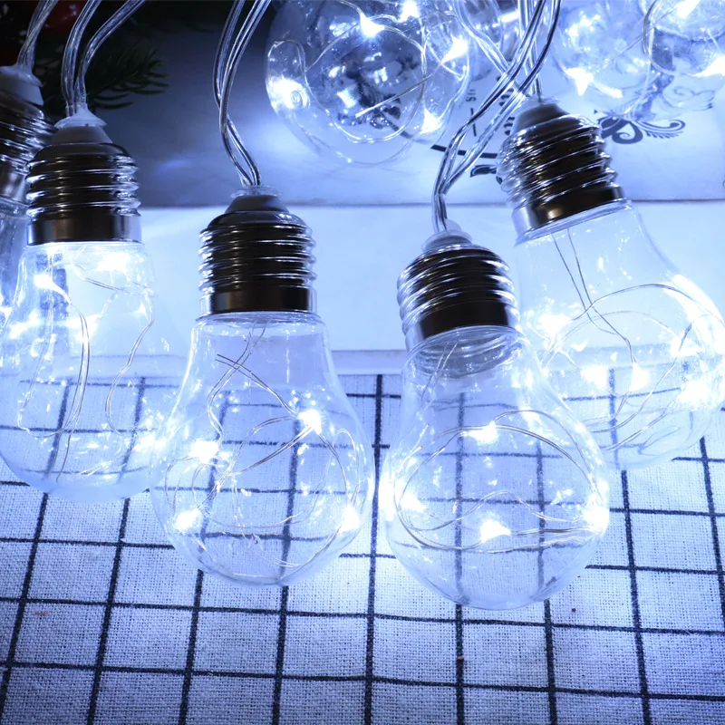 

Waterproof Copper Wire Bulbs Garland LED String Lights Solar Lamp Camping Outdoor Lighting Solar Light Outdoor Garden Decoration