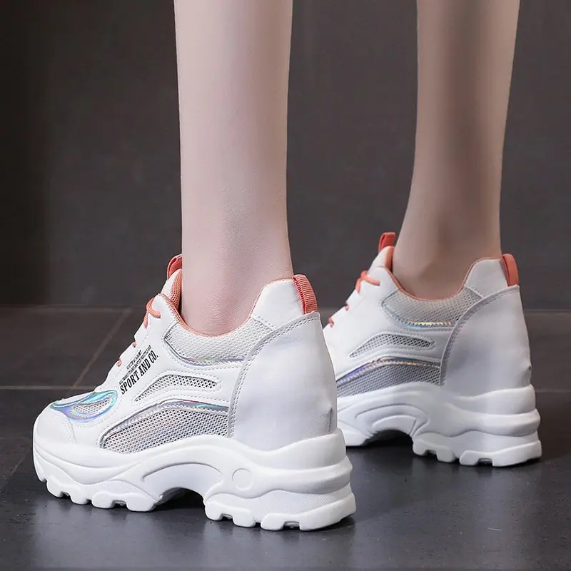 Women's Shoes White Shoes Breathable Thick Bottom Versatile Casual Shoe Comfortable Women's Sneakers zapatos de mujer cómodas