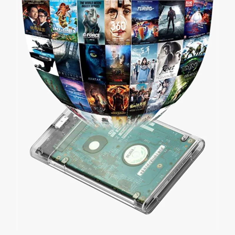 Корпус для жесткого диска USB 3.0/3.1 к SATA ШHard Диск 2 5-дюймовый HDD SSDExternal Коробка Extemal