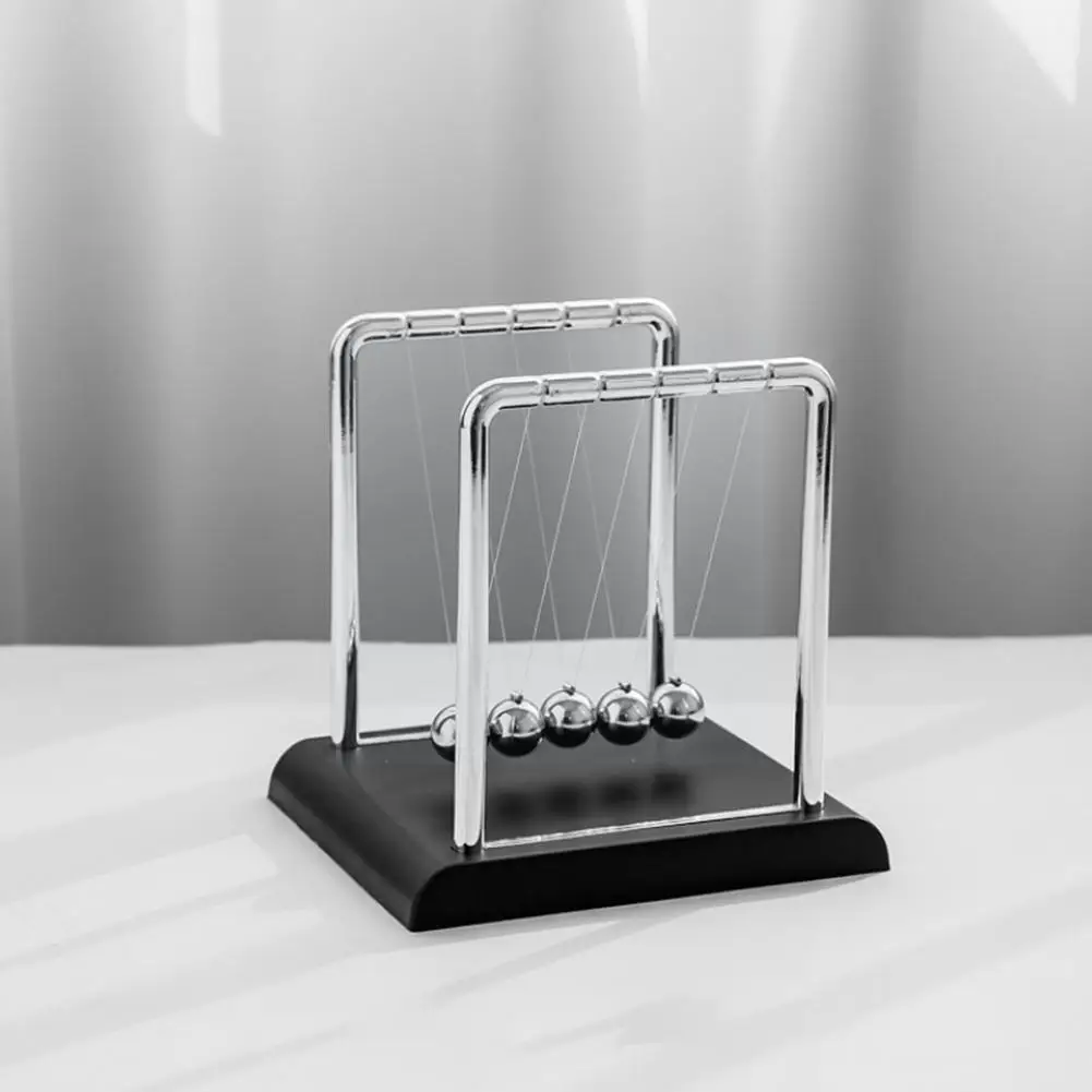 

Science And Education Newton Pendulum Crafts Physics Table Ball Science Steel Balance Decoration Pendulum Desk G3C5