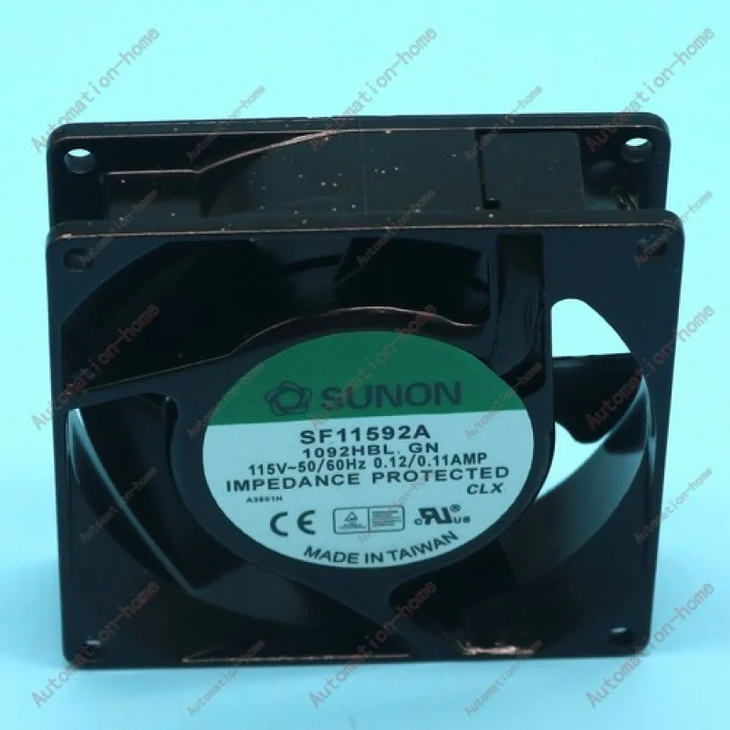 Фото Для Sunon AC 110 В трубчатый шар вентилятора 110 мА 92x92x25 мм SF11592A-1092HBL.GN # XR №3