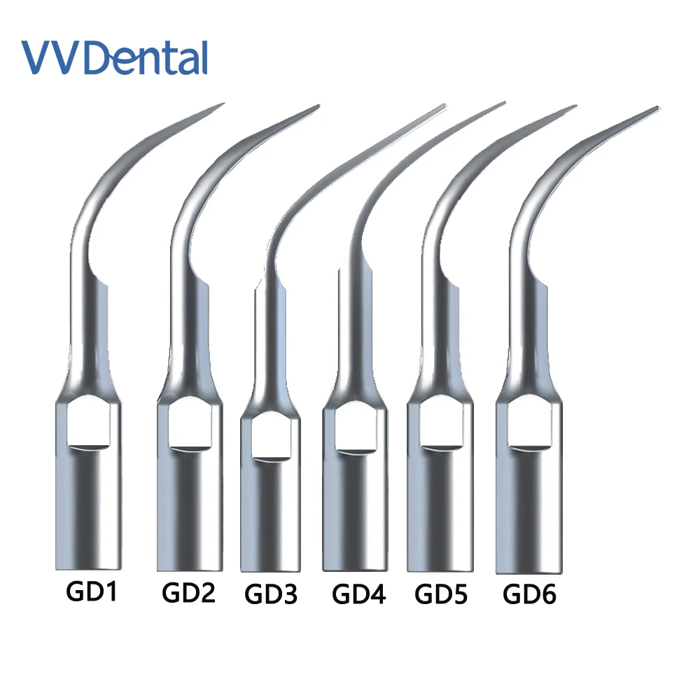 VVDental ультразвуковые наконечники для зубного скалера масштабирования GD1 GD2 GD3 GD4 GD5