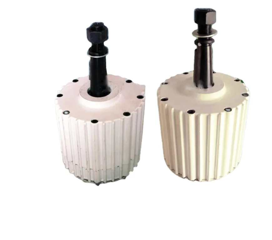 

Low RPM 5kw 300rpm Gearless Permanent Magnet Generator AC Alternators Use For Wind Turbine Water Turbine