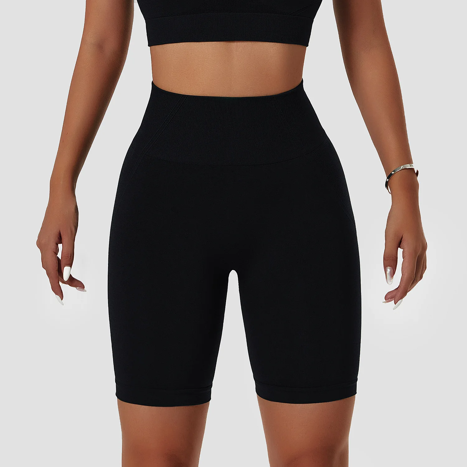 Seamless Yoga Shorts Women High Waist Gym Push Up Short Leggings Scrunch Tight Booty Shorts Running Cycling Shorts Fitness Pants