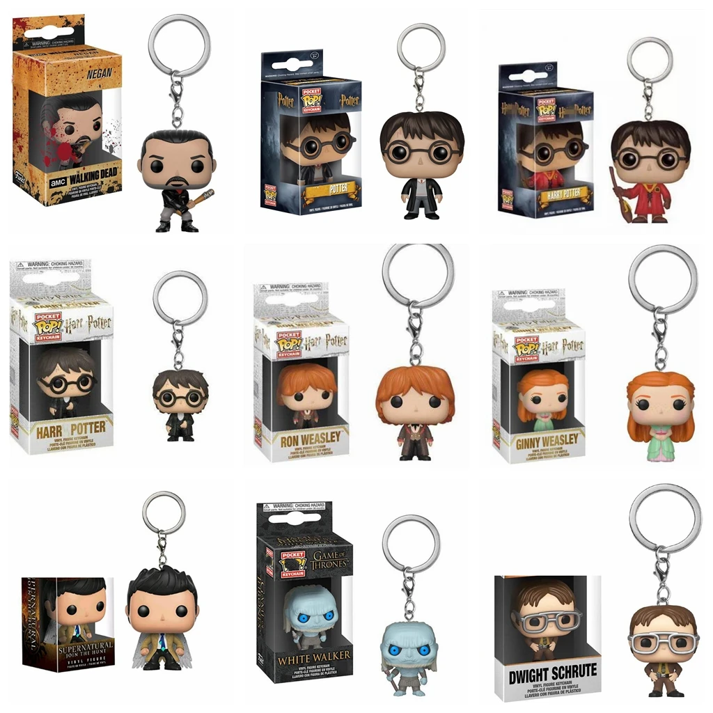 Игрушка-брелок FUNKO POP Доктор Кто гермион Добби Снейп Рон гинни Уизли Волдеморт