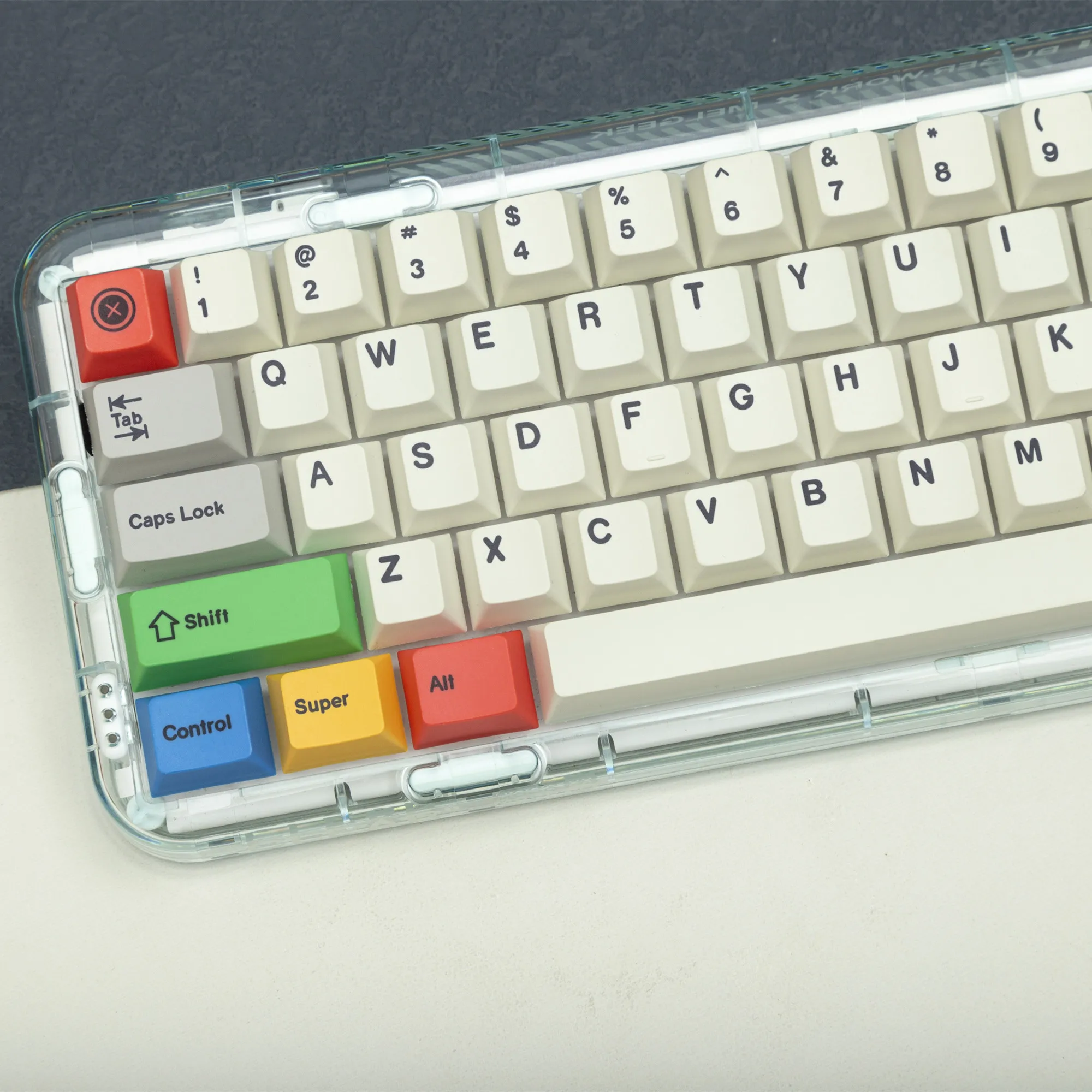 

Retro Lights PBT Keycaps Cherry Dye Sub Keycap 140 Keys For Link65 GMK GMMK Gaming Mechanical Keyboard Mx Gateron TTC Switch