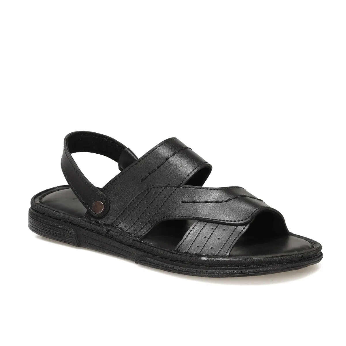

160275.M Black Male Sandals