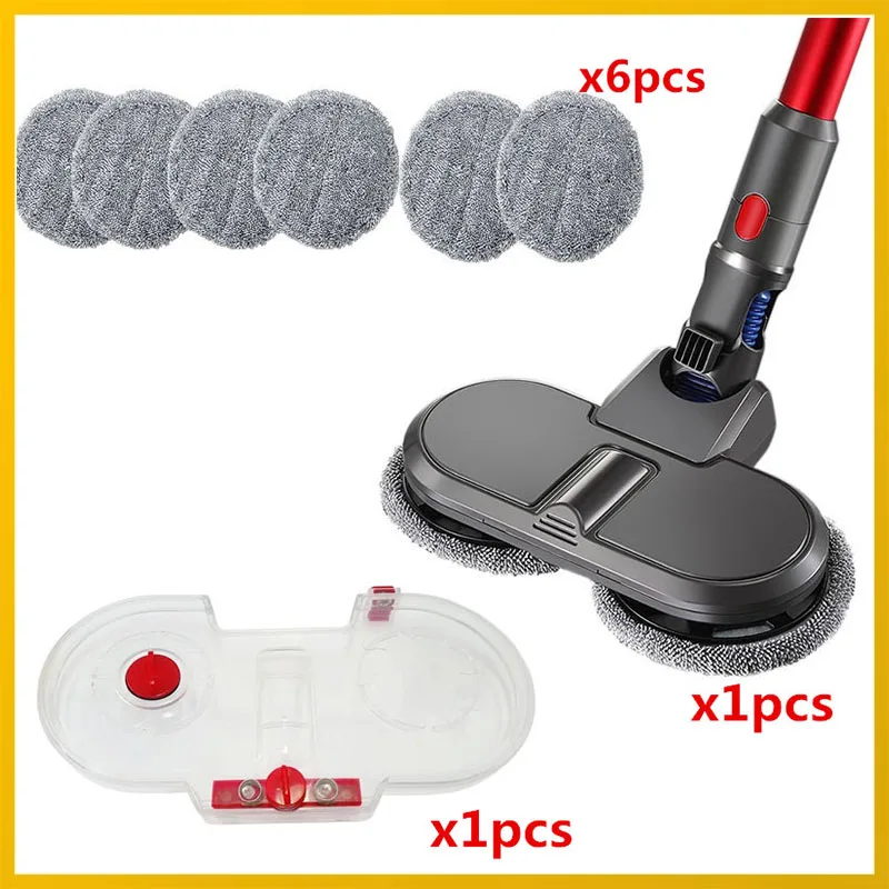 

Electric Mopping Vacuum Brush and Cleaner Cleaning Cloth for Dyson V7 V8 V10 V11 Replaceable Parts with Water Tank Spare Parts