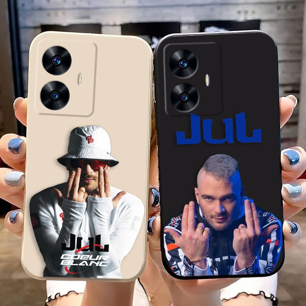 Чехол для телефона France Hot Rapper Singer JuL Realme C65 C63 C53 C35 C55 C33 C30 C21Y C20 C12 C11 GT 2 XT NARAO 20 30 50