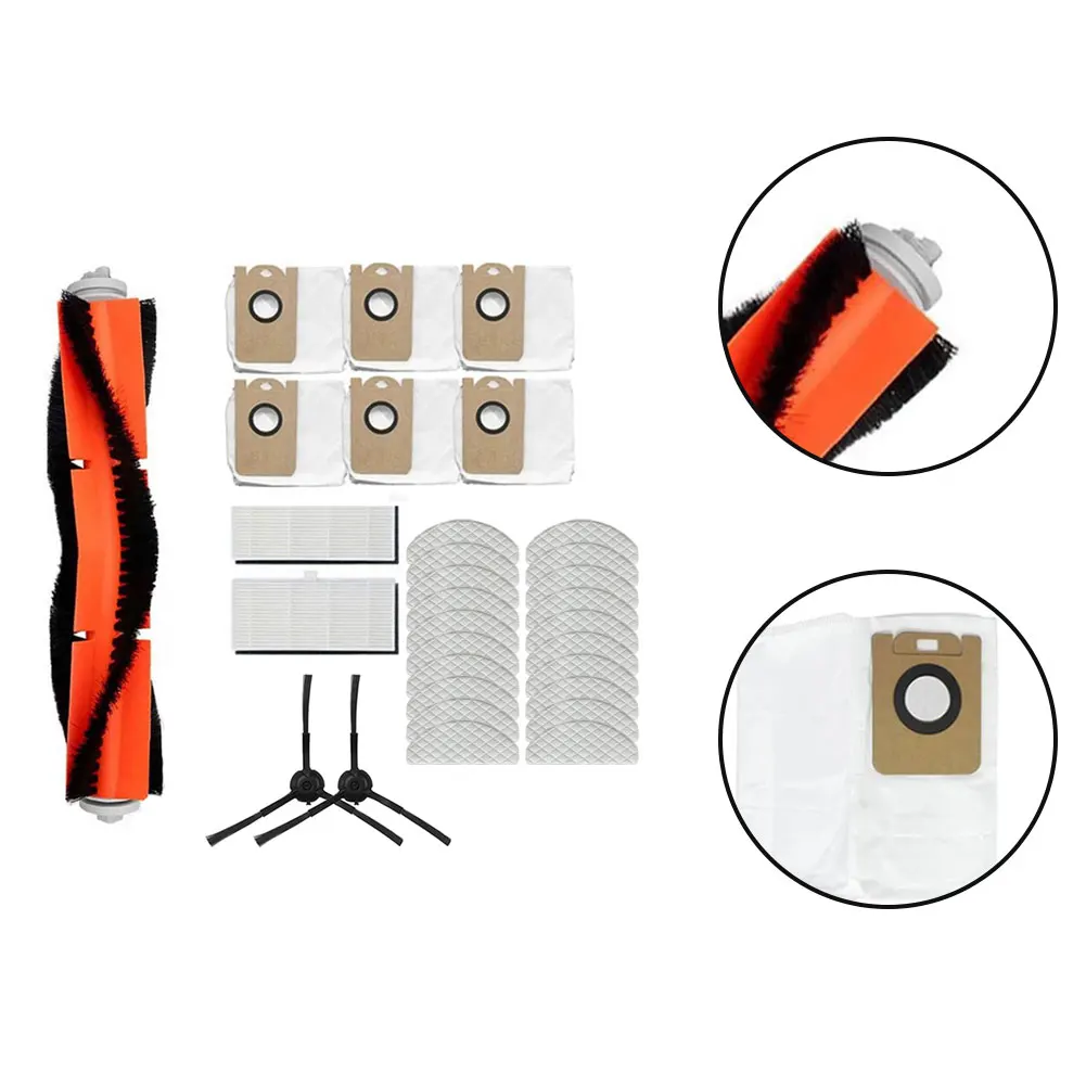 

Vacuum Celaner Filters Disposable Cleaning Cloth Dust Bags Filter For Imou L11 Robot Vacuum Cleaner Roller Brush
