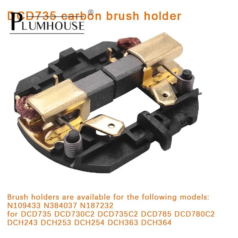

Carbon Brush Holder Is Suitable For N109433 N384037 N187232 For DCD735 DCD730C2 DCD735C2 DC D785