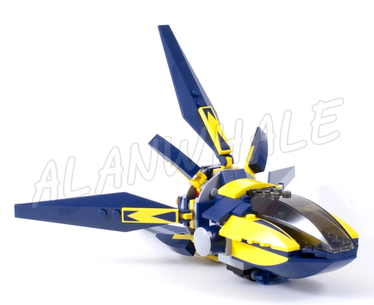 195 шт. Super Fighter Blaster Showdown Necrocraft Galaxy Guardians Wings 10248 строительные блоки игрушки