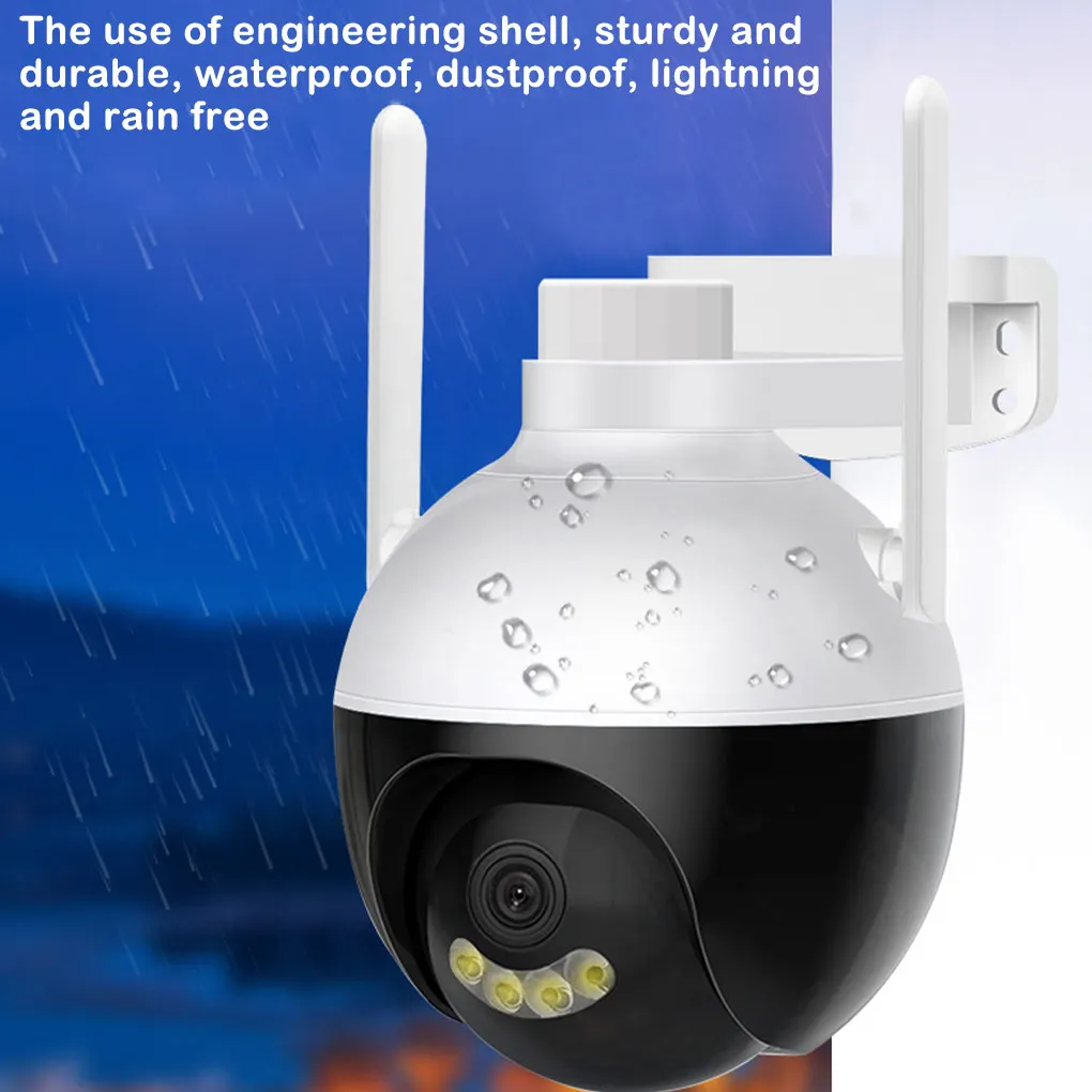 

Monitor Dome Shape Motion Dectect Surveillance Camera Waterproof Clear Definition Lens Security Cameras Black White 2