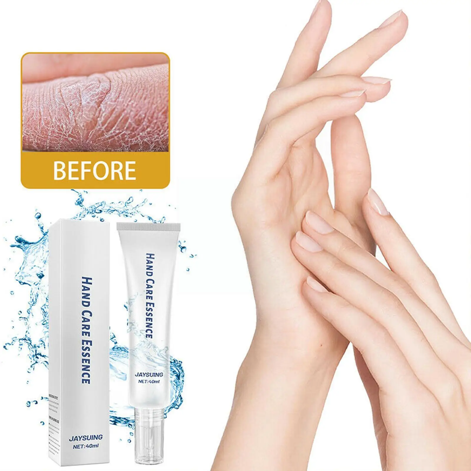 

40g Hyaluronic Acid Hand Cream Moisturizing Skin And Cracked Improve Fine Rough To Lines And Hands Yellow On Dry Dark E8R3