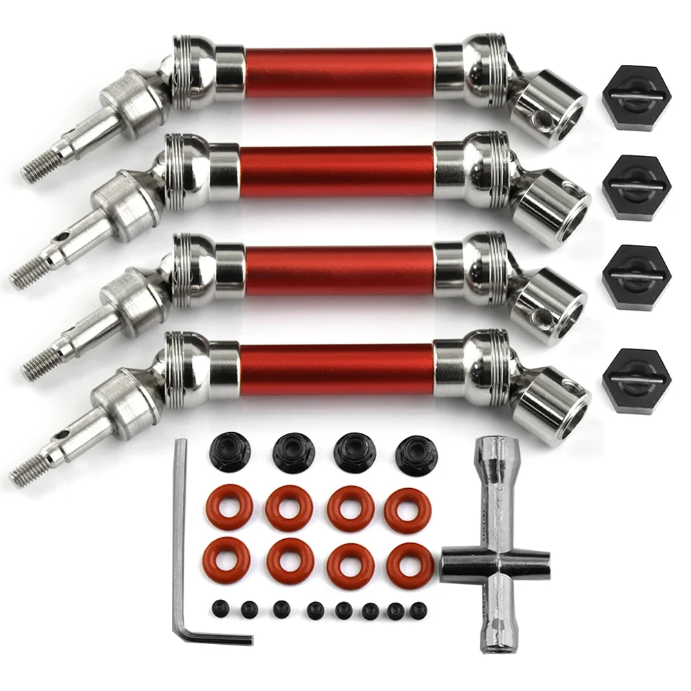 

Metal Front and Rear Drive Shaft for Arrma 1/10 Typhon SENTON Granite VORTEKS Old Big Rock V2 3S BLX Upgrades Parts,1