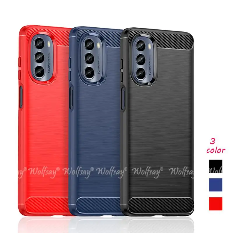 

For Motorola Moto G62 Case Silicone For Motorola G62 G82 G52 G200 Cover Protective Capa Rubber TPU Matte Case For Moto G62 Case