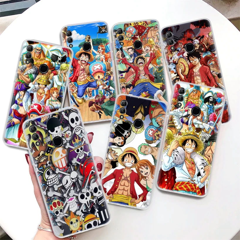 

Japanese Anime One Piece Coque Phone Case For Huawei Honor 8A 8S 8X 9X 10 Lite 9 20 Pro Y5 Y6 Y7 Y9S P Smart Z 2019 2021 Soft Co