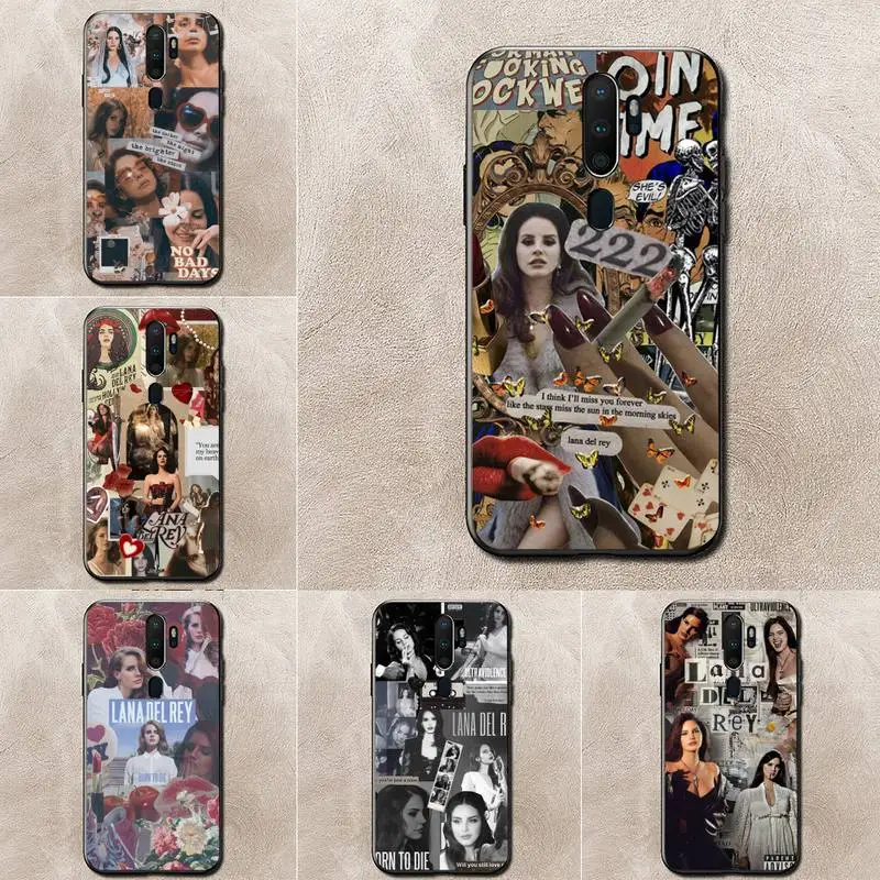 

Lana Del Rey Singer Kraft Poster Clear Phone Case For Redmi 9A 8A 6A Note 9 8 10 11S 8T Pro Max 9 K20 K30 K40 Pro PocoF3 Note11