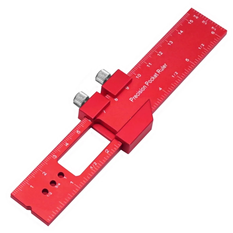 

Pocket Ruler Woodworking Machinist Engineer Ruler Construction Inch Millimeter Measuring Tools for Wookworking16/20/30cm G6KA