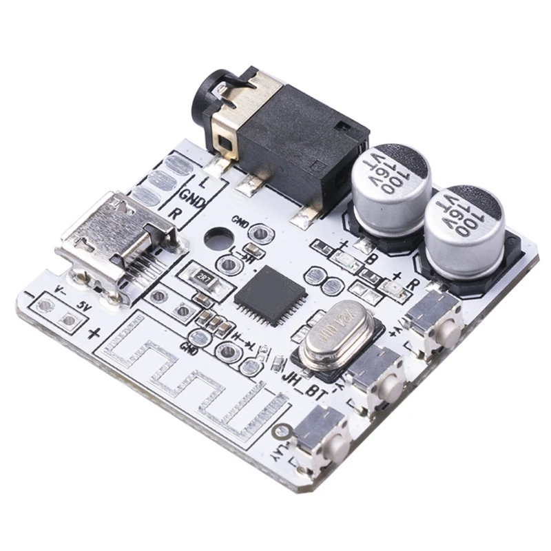 

Bluetooth-compatible 5.0 Receiver MP3 Decoding Board Wireless Remote Module Speaker Lossless MP3 Player