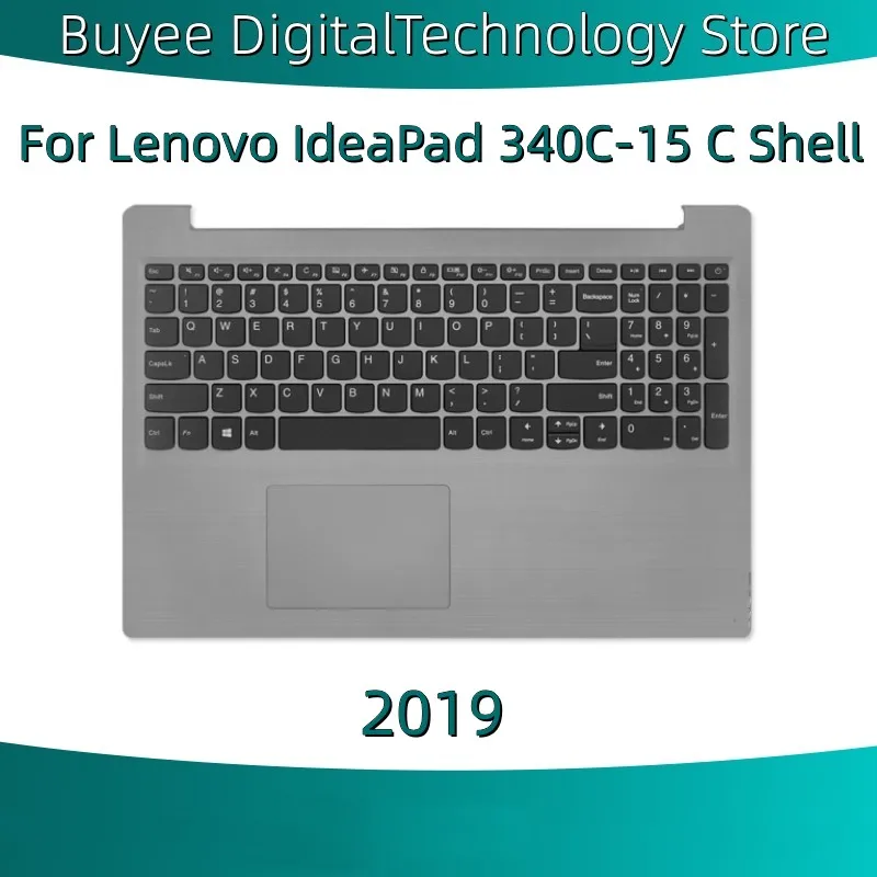 

Original New Touchpad Keyboard Case For Lenovo IdeaPad 340C-15 2019 Year With Shell C Cover Palmrest Upper Keyboard Case