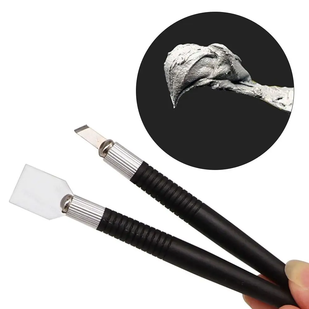 

Инструменты для обрезки и ремонта, Аксессуары для пайки, Оловянная паяльная лопатка, припой, стержни BGA, нож для соскабливания