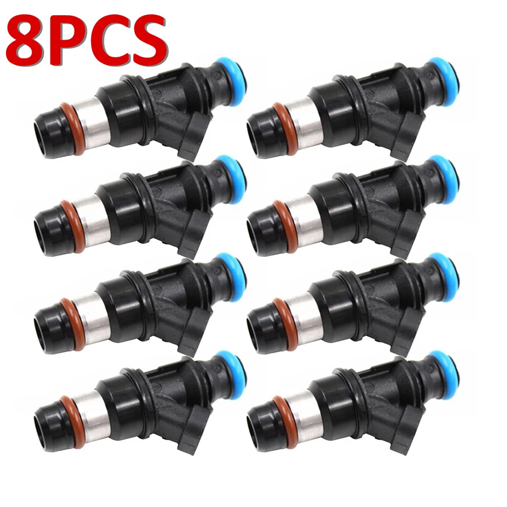 

8pcs Fuel Injector As Picture For Silverado 3500 6.0L 1999-2006 For GMC Sierra 1500 4.3L/4.8L/5.3L 2001-2006 For Trailblazer 5.3