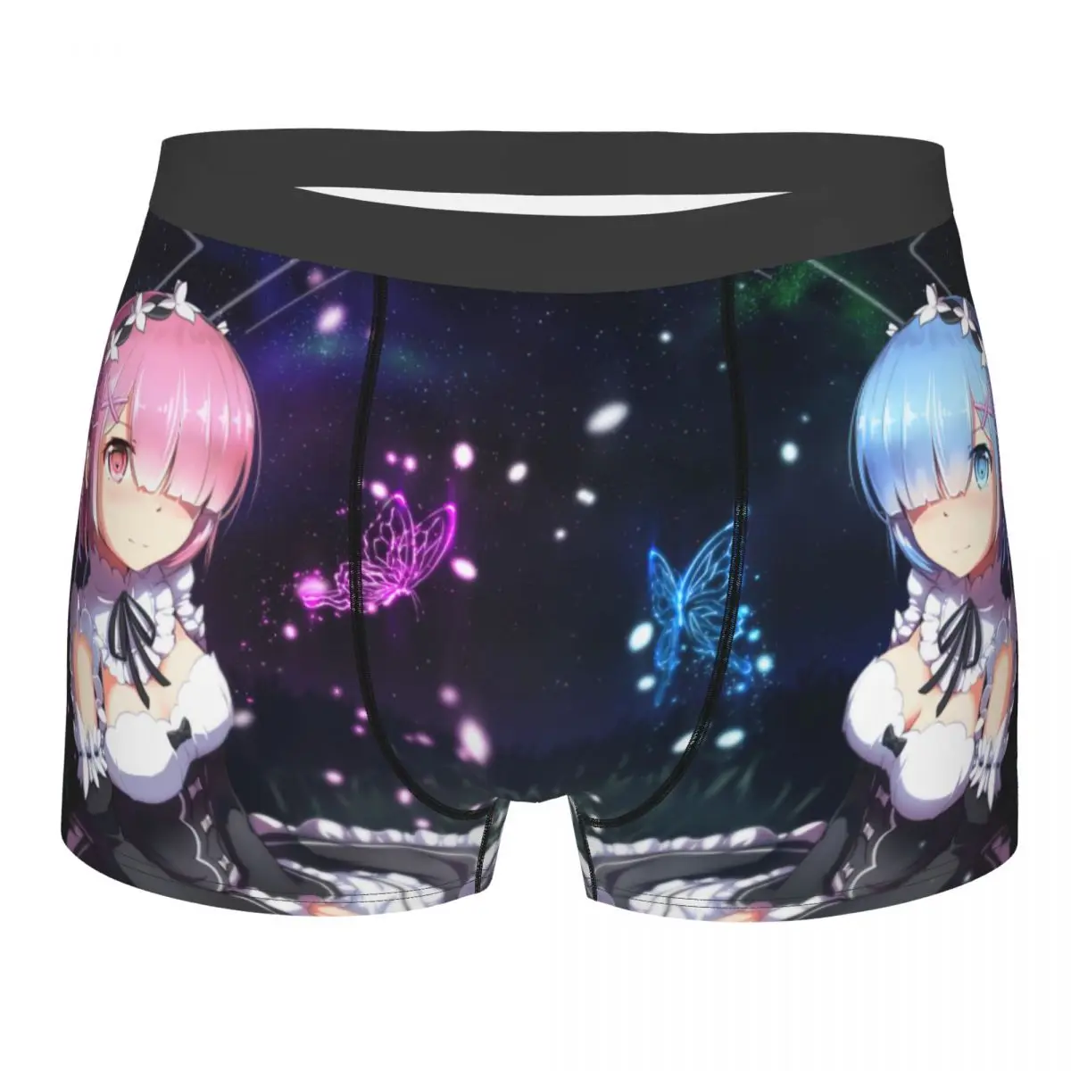

Cute Re Zero Starting Life In Another World Man Underwear Boxer Shorts Panties Humor Polyester Underpants for Homme