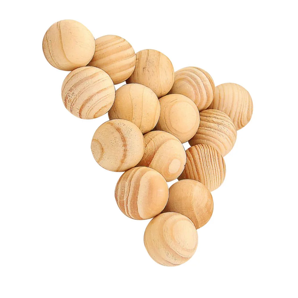 

100 Pcs Bug Bulk Fragrant Cedar Wooden Natural Balls Drawer