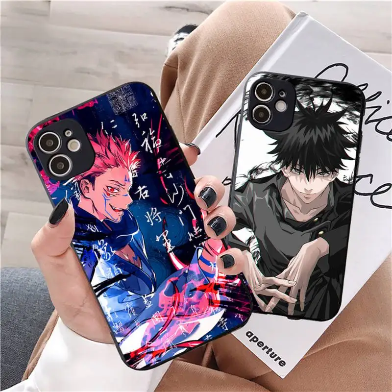 

Jujutsu Kaisen anime manga Phone Case For iphone 12 11 13 7 8 6 s plus x xs xr pro max mini shell