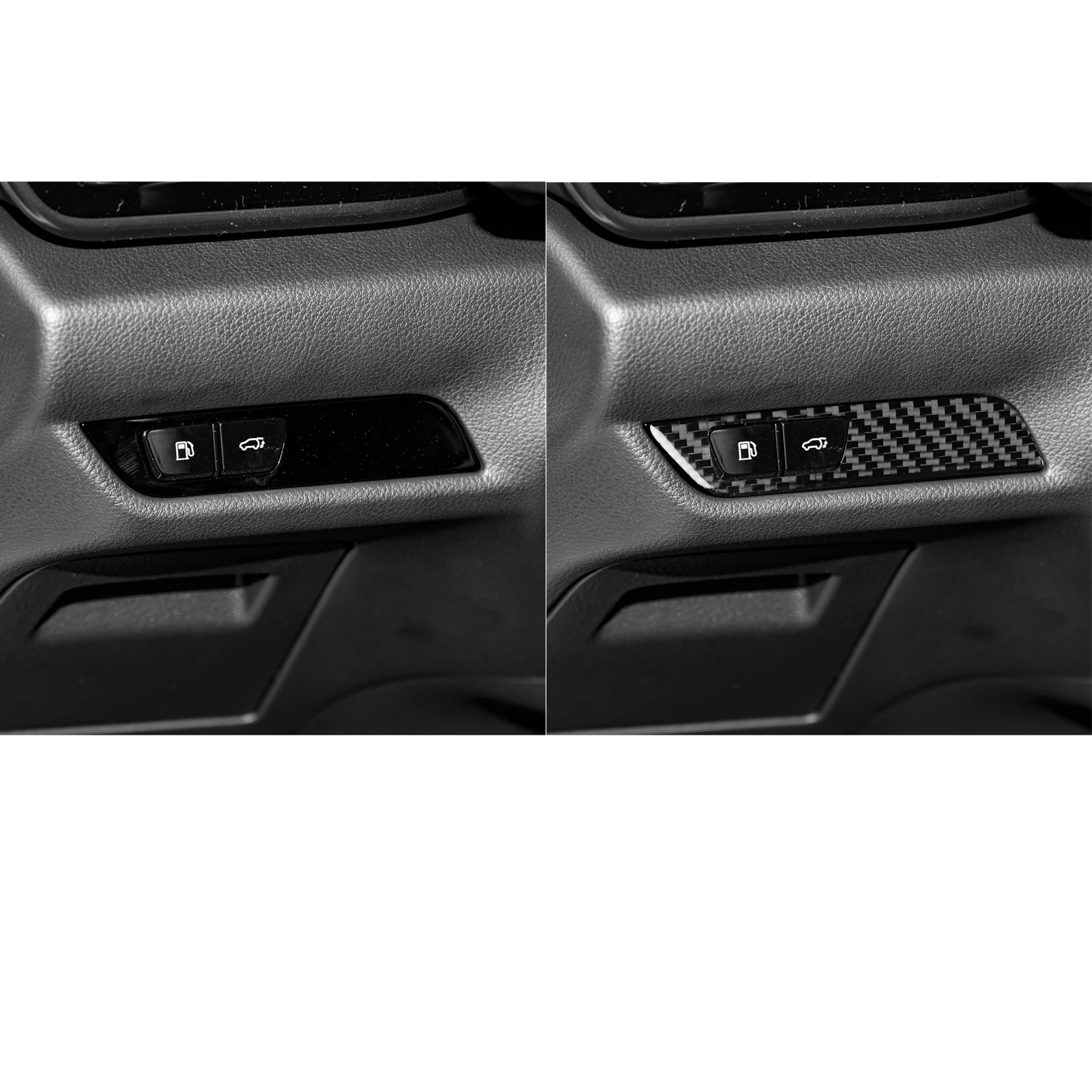 Аксессуары для Lexus NX AZ20 2022-2024 натуральное мягкое углеродное волокно внешний вид