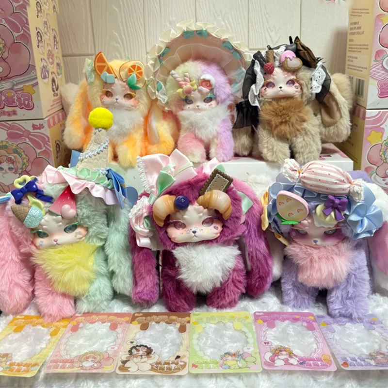 Фото Tutulong V4 Fantasy Creature Sweet Dessert Series слепая коробка Kawaii Surprsie сумка настольная виниловая плюшевая таинственная игрушка для домашнего декора подарки №2