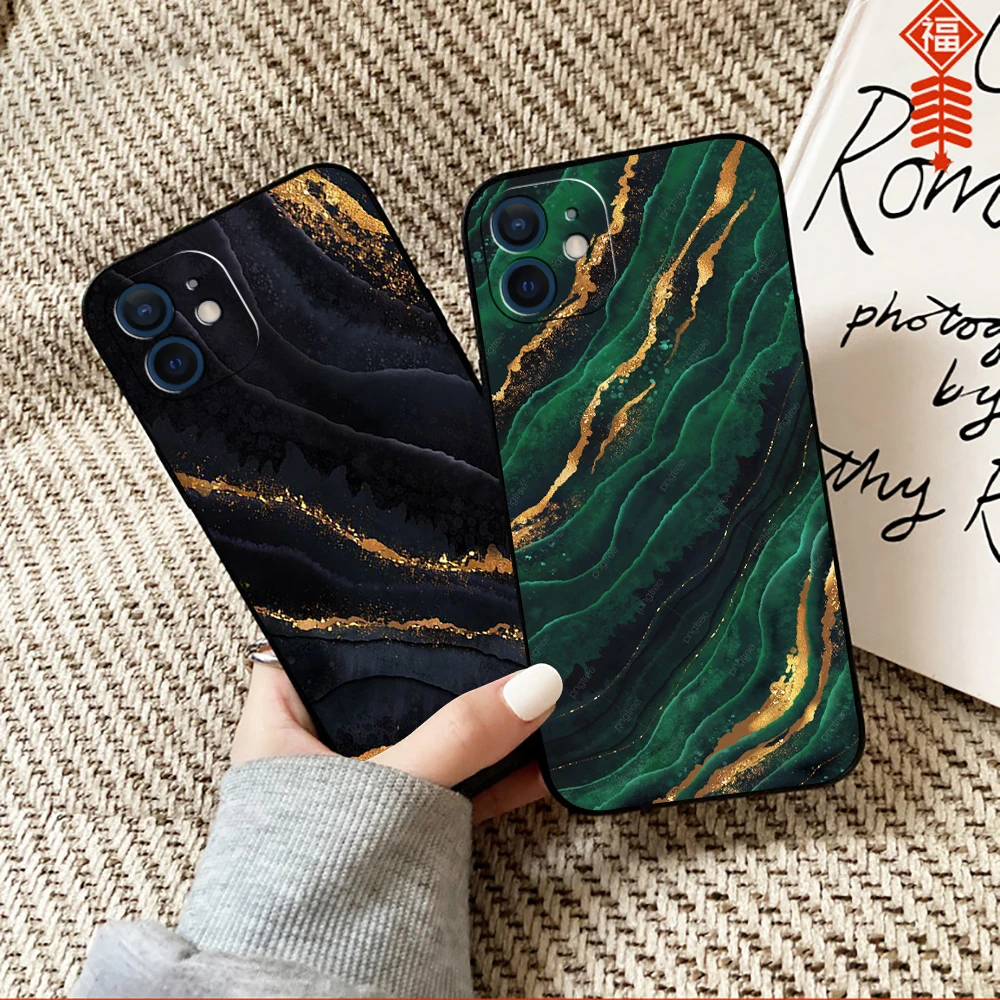 

Ink Painting Mountains And Rivers Phone Case For Funda iPhone 13 12 11 Pro Max Mini X XR XS Max SE 2020 6 6s 7 8 Plus Funda