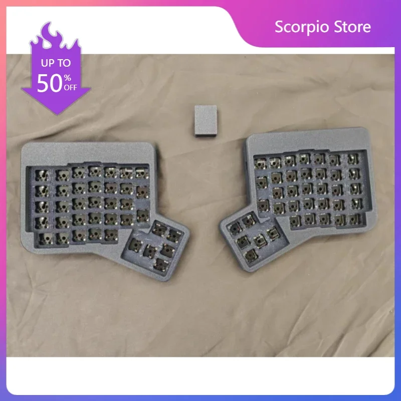 Комплект клавиатуры Ergodox Split Ergo изготовленная на заказ беспроводная клавиатура с