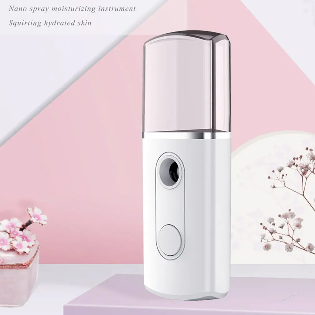 

Humidifier Water Replenishment Instrument Rechargeable Spray Water Meter Handheld Cold Spray Usb Portable Humidifier