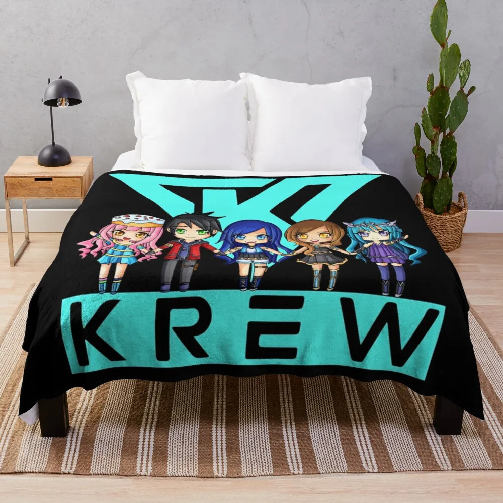 

KrewThrow Blanket Floral Throw Blanket