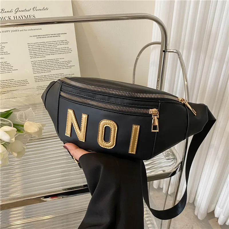 

Fashion Letter Crossbody Bags for Women Luxury Designer Shoulder Bag Gym Sports Chest Bag Outdoor Waterproof Hobos Fanny Pack