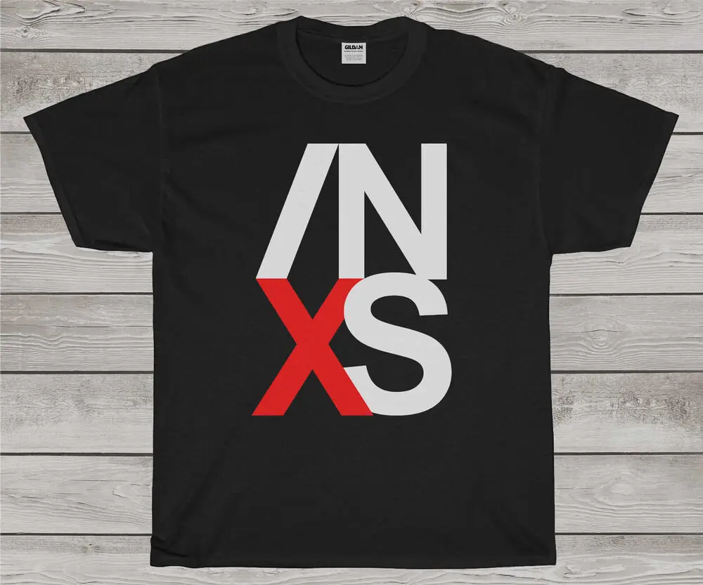 Inxs Concert X Tour Rock Band T-Shirt 1 Side Gildan Size S To 2Xl