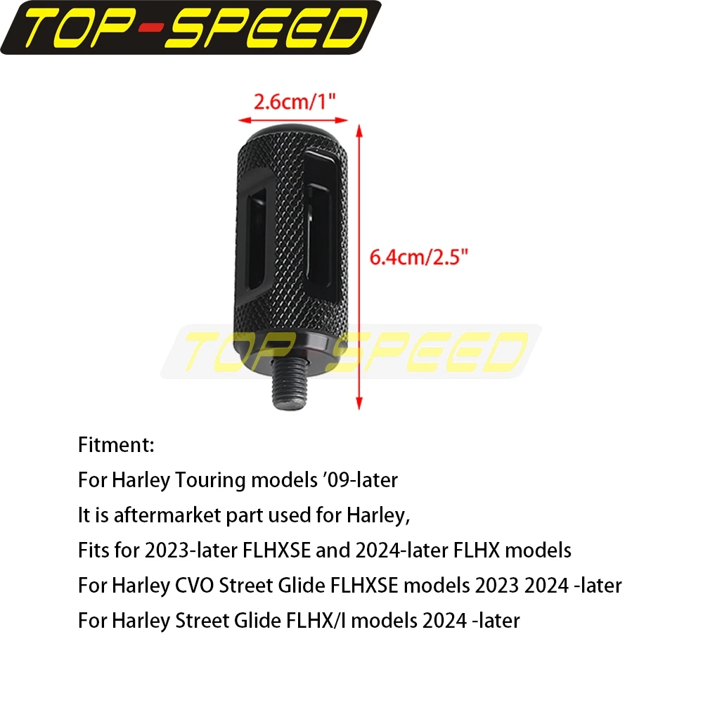 Подножка переключения передач для Harley Touring CVO Street Glide FLHXSE 23 24 FLHX + детали мотоцикла